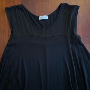 Sleeveless/tank dress. Black. Super soft. Size small